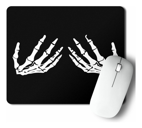 Mouse Pad Skeleton Hands (d0668 Boleto.store)