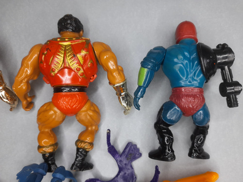 Lote Muñecos Colección He-man Top Toys Años 80 Originales