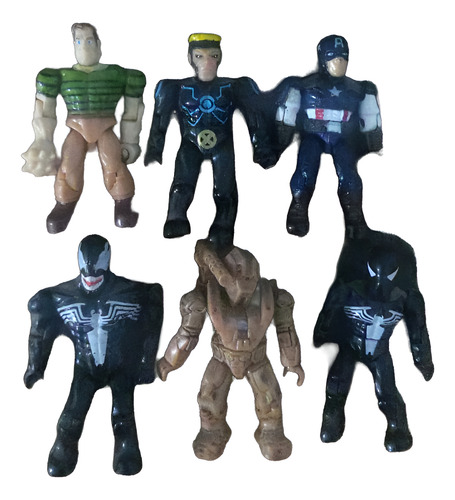 Lote De Figuras Mega Blocks Marvela A Elegir (Usado)