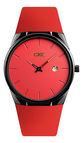 Cke Reloj Para Hombre Ultra -delgado Minimalista Impermeable