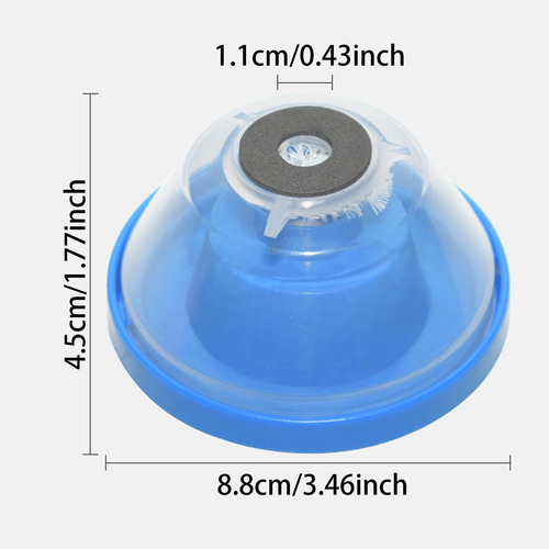 Taladro De Tope De Polvo Collector Catcher A Prueba De Azul