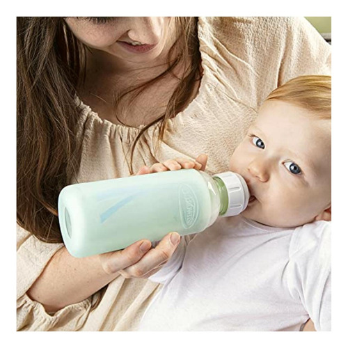 Dr. Brown's Options+ Narrow Bottle, Glass Baby Bottle With