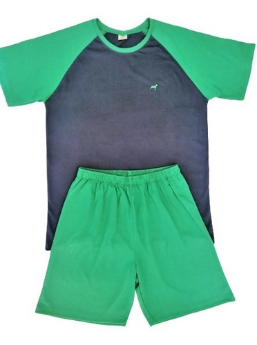 Imagen 1 de 3 de Pijama Hombre Algodón Verano