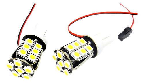 2 X 7440 7443 992 Blanco 24 Smd Led Frontal Intermitente Bom