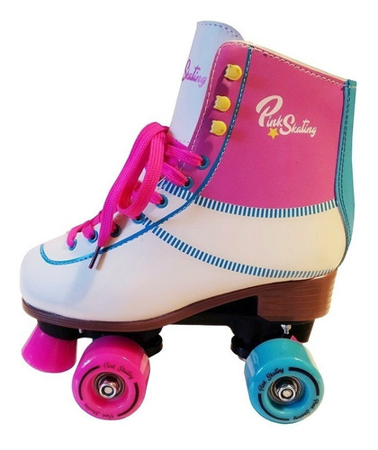 Patin Artistico Pink Skating Patines Pvc Niña Slice Deportes