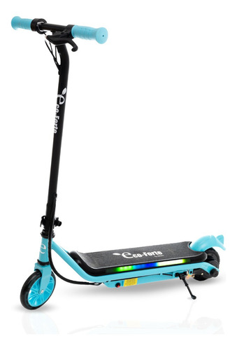 Eco-Forte Patín Eléctrico SG10 Luces Led Color Azul