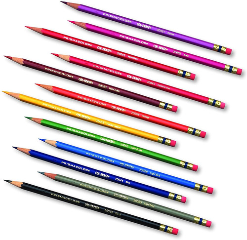 Imagen 6 de 11 de Lapices De Colores Borrables Prismacolor X24 Unidades