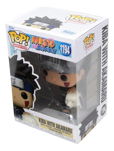 Funko Pop Kiba With Akamaru 1194 Naruto Shippuden Original
