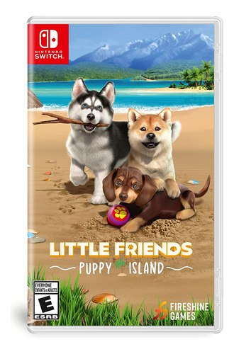 Juego físico Little Friends Puppy Island para Nintendo Switch