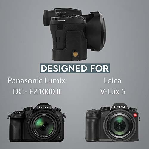 Imagen 3 de 4 de Ever Ready Leather Camara Case Para With Leica 5 Lux Dc