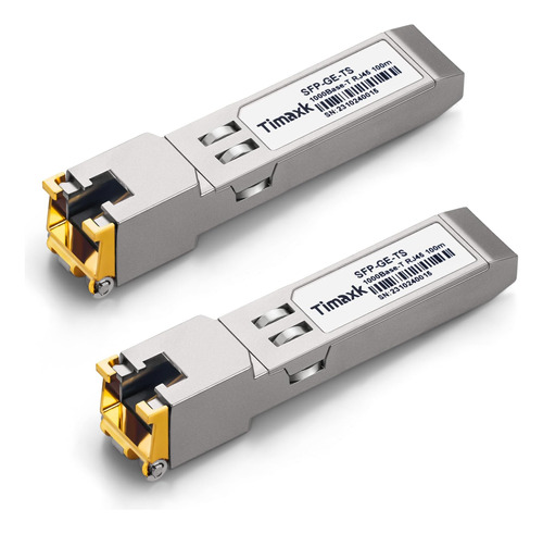 Módulo Ethernet Timaxk 1000base-t Sfp A Rj45, Compatible Con