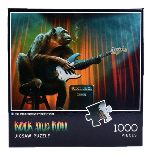 Puzzle Rock And Roll Rompecabezas X 1000 Piezas Art A023