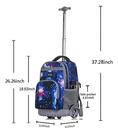 Tilami rolling sales backpack galaxy