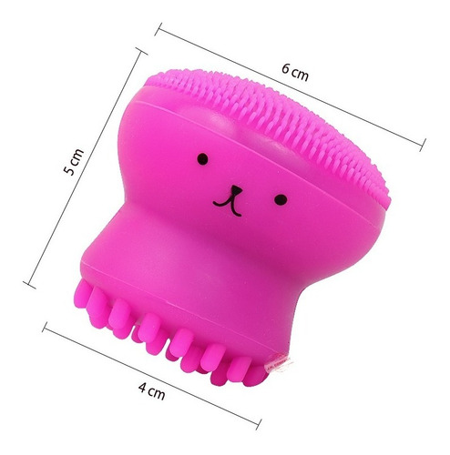 Set 12 Pz Exfoliador Facial Silicona Esponja Pulpito Mayoreo