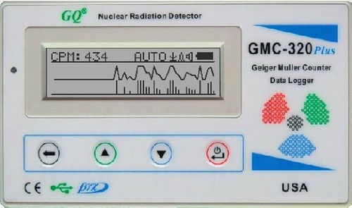 Contador Geiger Gmc-320plus Radiación Beta Gama Rayos X (Usado)