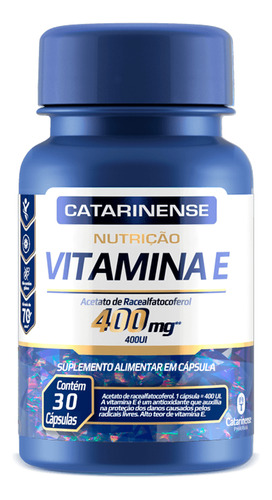 Vitamina E 400 Ui - Catarinense 30 Cp