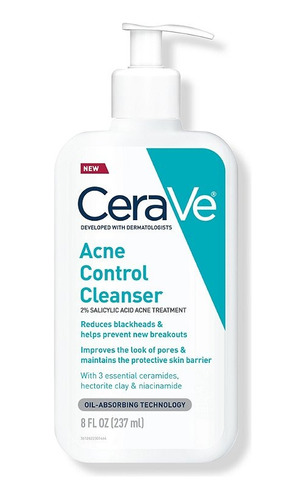Cerave Limpiador Facial Acne Control Cleanser (jabon)