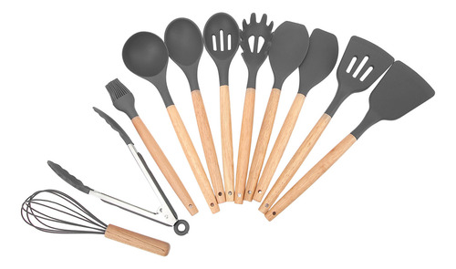 Juego De Utensilios De Cocina De 12 Piezas Mango Ergonómico