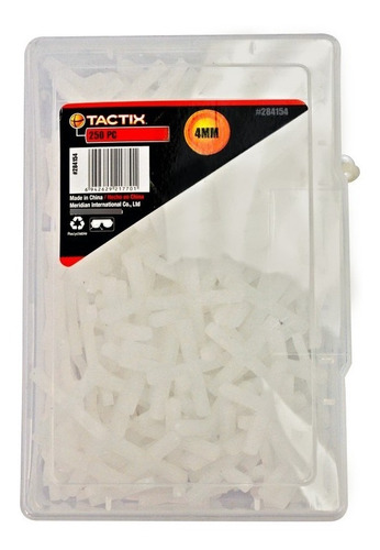 Separador Ceramica 3 Mm. X 350 Pzas. Tactix