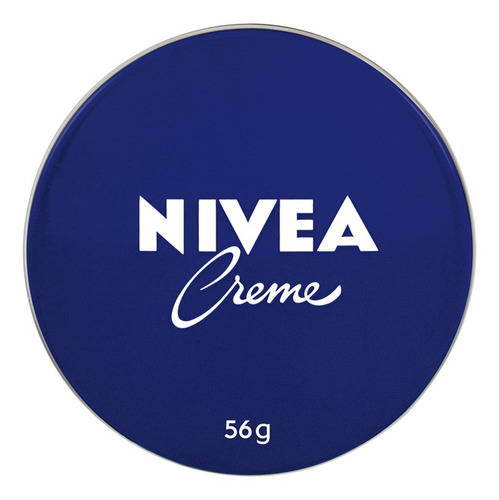 Creme para pernas Nivea Cuidados Cuidado Corporal Creme Hidratante Nivea en lata de 60mL/56g nivea