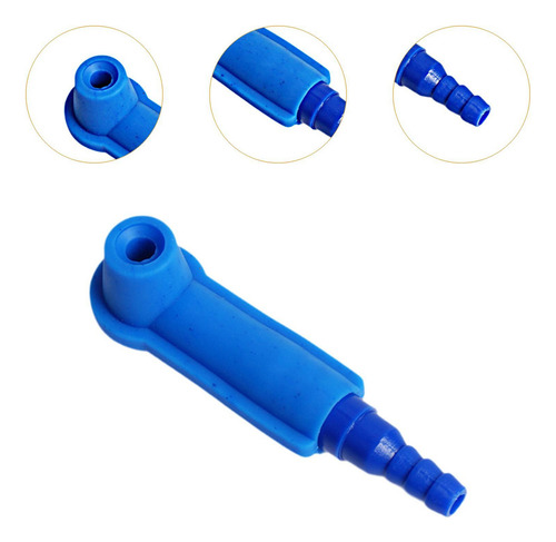 For 6 Adaptador De Bomba De Sangria Azul 1 Peça