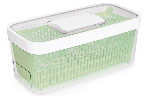 Pote Organizador De Geladeira Com Tampa 4,7 L Oxo Greensaver Cor Translúcido