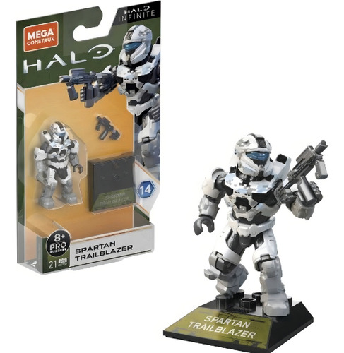 Juguete De Construcción Mega Construx Halo Piedra Spartan