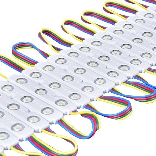 Paquete De 10 Módulos Led Rgb Multicolor