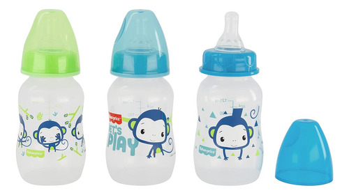 Cudlie Fisher Price - Paquete De 3 Botellas, 5 Onzas, Bibero