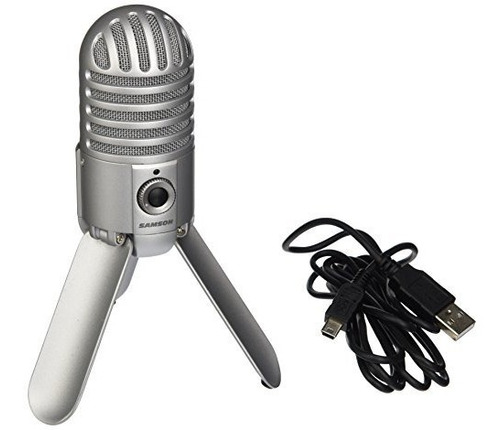 Samson Meteor Mic Micrófono De Estudio Usb (níquel Cepillado