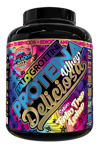 Proteina Whey Deliciosa - 72 Servicios - Torta Tres Leches 