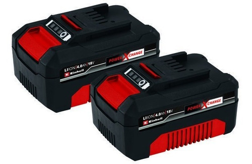 Batería 18v 4.0ah Power X-change Einhell Pack X 2 Unidades