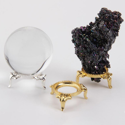 Bola De Cristal Esfera De Suporte De Suporte Ouro