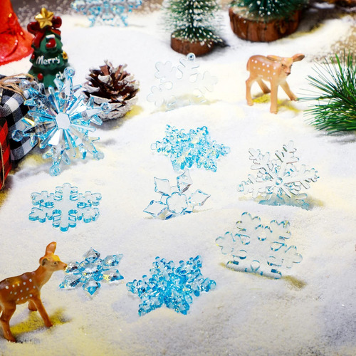 40 Decoraciones De Copos De Nieve Navideños Decoraciones De