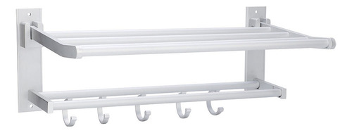 Z Estante De Almacenamiento For Toallas De Baño Con Barra De