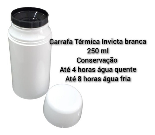 Kit Higiene Bebé Porcelana Pote Maternidad Garrafa Térmica Color Blanco