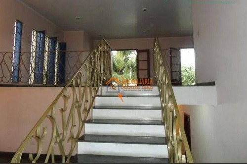 Imagem 1 de 12 de Casa Com 5 Dormitórios Para Alugar, 296 M² Por R$ 10.000,00/mês - Jardim Maria Helena - Guarulhos/sp - Ca0848