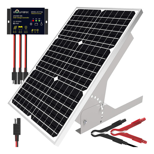 Kit De Panel Solar De 30 W 12v | Cargador De Panel Sola...