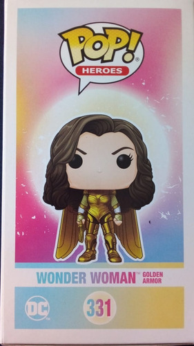 Funko Pop Heroes Wonder Woman Golden Armor Ww84 331