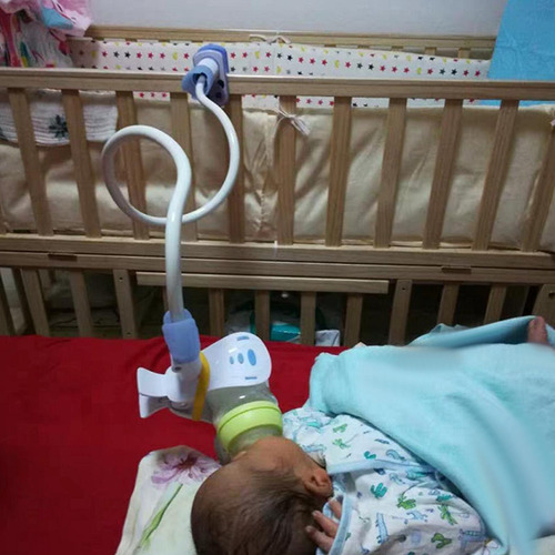 Suporte Ajustável Para Mamadeira De Bebê, Suporte Fixo