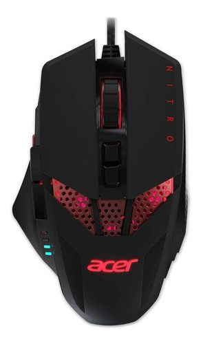 Imagen 2 de 4 de Mouse Acer Nitro Nmw810 Óptico 4000 Dpi Led 20g