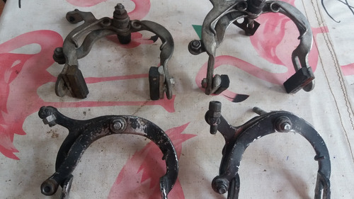 Quatro Peças Freio Ferradura V-brake Bicicleta.