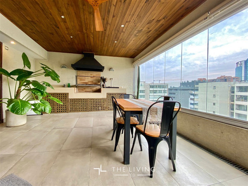 Duplex Amoblado En Arriendo De 2d. En Las Condes