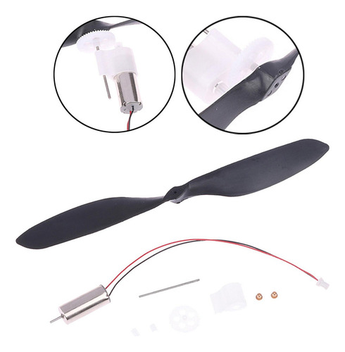 . Juego De Hélice De Motor Sin Núcleo, Hélice De Avión Rc,