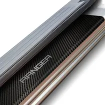 Comprar Cubre Zócalos Protectores Ford  Ranger Vinilo Fibra Carbono