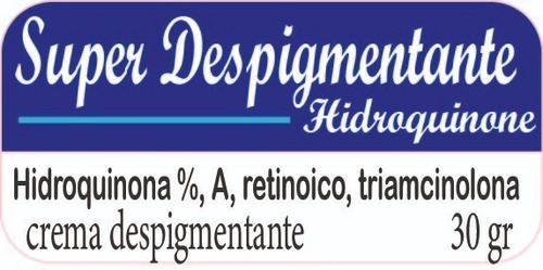 Hidroquinona + Acido Retinoico 30 G