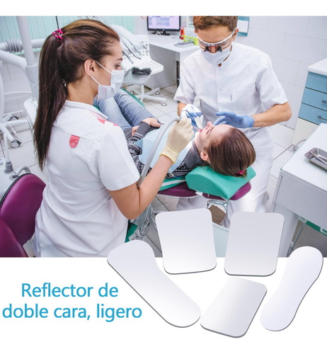 5 Piezas De Espejo Intraoral, Espejos Intraorales Dentales,
