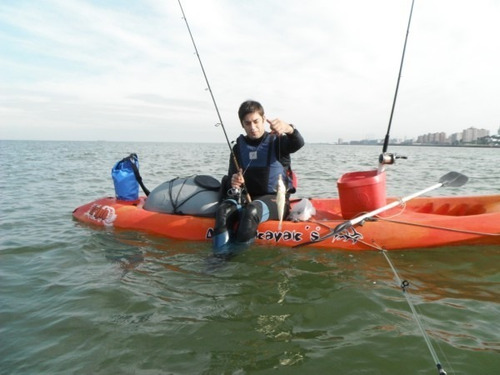 Imagen 6 de 10 de Kayak Triplo K3 Atlantikayaks C3 Free Terra Envio Gratis