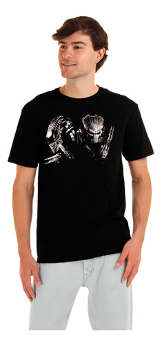 Playera Alien Vs Predator Diseño 19 Horror Terror