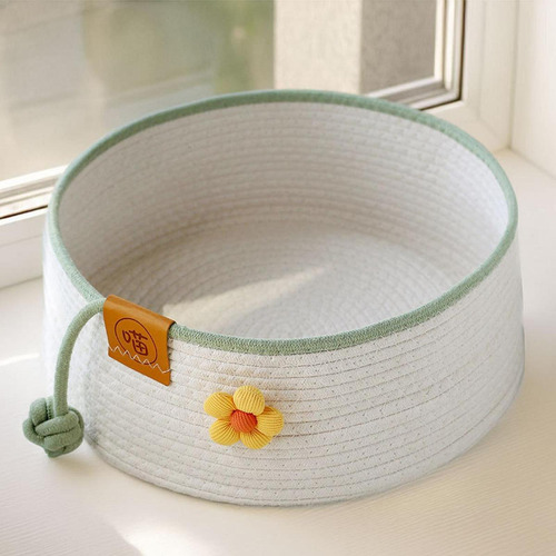 Cernera De Algodón De Gato Cesta Para Dormir 35 Cm X 14 Cm